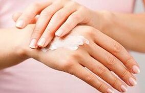 Trattamento con crema di psoriasi